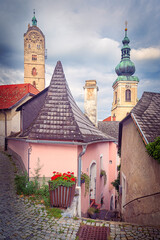 Old town of Krems on the Danube river in the Wachau region, Upper Austria, Austria