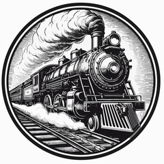 old steam train