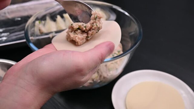 手作り餃子