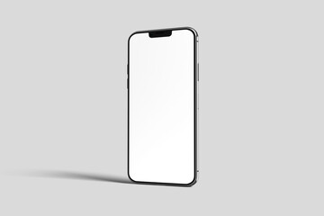 Smartphone Mockup | Fully Editable File, Blank Screen, Clean Background for Infographic Global Business Marketing.