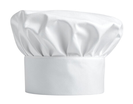 chef hat isolated on white