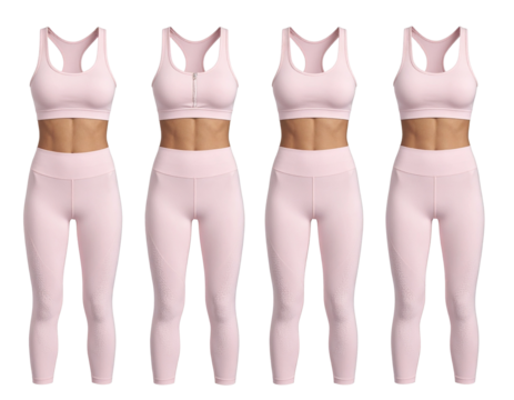 female legs isolated on white background - Powered by Adobe