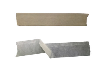 Torn Masking Tape Strips PNG