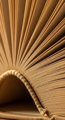 Intricate Pages - A Close-Up View of an Open Book.