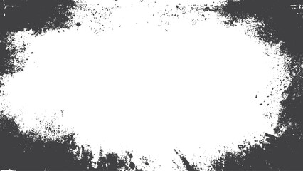 Grunge scratched frame with urban distressed overlay texture for abstract retro design and vintage artwork  