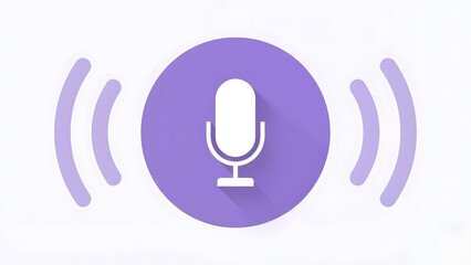 Voice input logo design