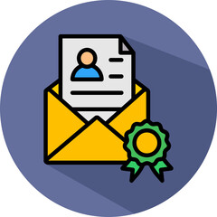 Letters Of Recommendation isometric icon