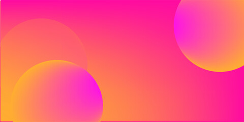Abstract pink and yellow background. Liquid color background design. Fluid shapes composition. Eps10 vector