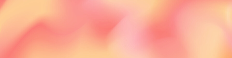 Peach gradient abstract background pastel color. Yellow soft gradation summer texture vector 10 eps