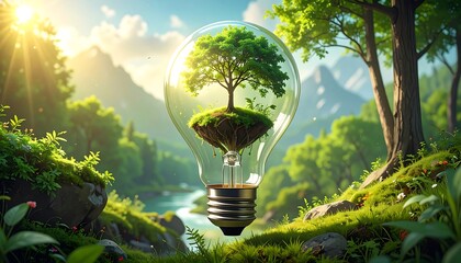 Eco-friendly light bulb