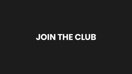 Join The Club Liquid Text Reveal Animation 4K – Membership Invitation and Community Promotion Video