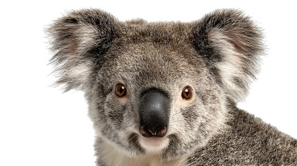 Obraz premium Koala on isolated transparent background