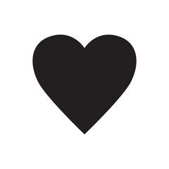 Solid Filled Heart Symbol
