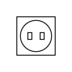Electrical Power Socket Icon