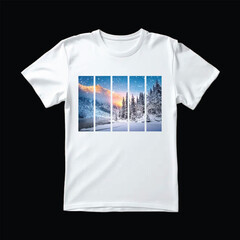 Winter T-Shirt design