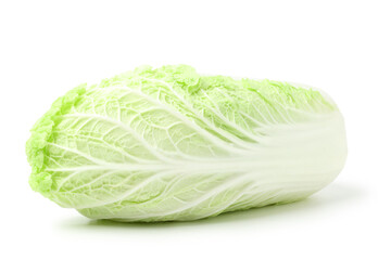 Chinese cabbage. isolated on white background.