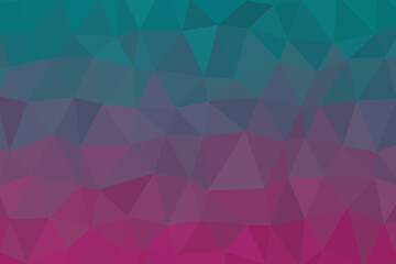 Geometric Abstraction with Gradient Hues A Symphony of Teal Mauve and Violet in a Triangular Mosaic
