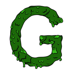 green letter g