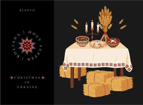 Traditional Ukrainian Christmas Eve Dinner