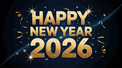 happy new year 2026 typography, happy new year 2026 calligraphy, happy new year 2026 