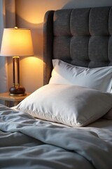 Gentle Wake-Up Pillow Sustainable Sleep Innovation for Light Sleepers, Promoting a Natural Awakening and Gradual Transition from Sleep to Wakefulness.