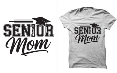 senior 2026 mom clipart high school, illustration