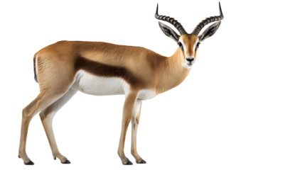 Antelope isolated on white background