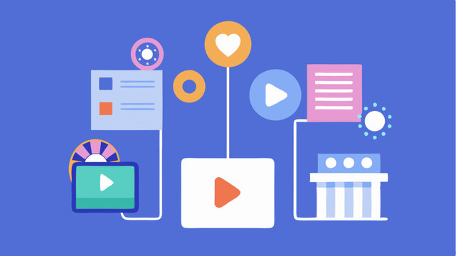 Various social media post formats such as stories reels and carousel posts displayed side by side with promotional products.