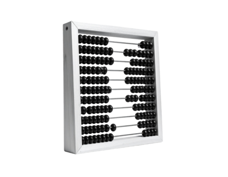 Abstract keyboard design on transparent background for digital composition