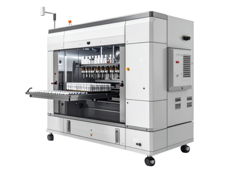 Industrial machinery equipment vector illustration isolated