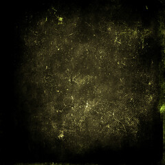 Grunge scratched background, Gold Halloween texture, old film effect