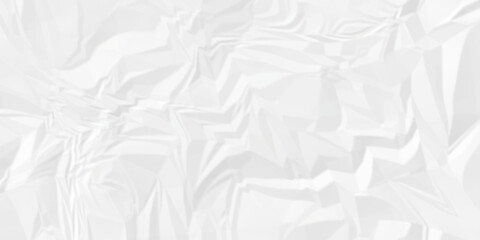 Crumple crushed aged white obsolete rumple craft design. wrinkle ripped creased white crumple aged closeup recycled document grunge paper background.	
