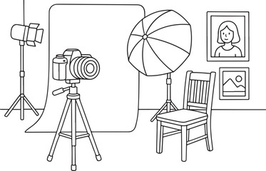 vector illustration of a retro radio