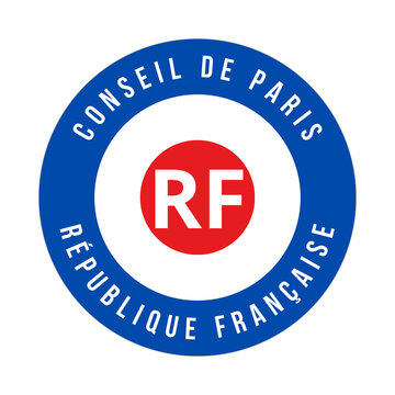Symbole conseil de Paris en France