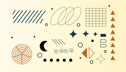 Abstract Geometric Shapes Collection
