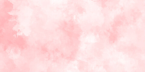 Obraz premium Abstract beautiful decorative and lovely soft pink grunge watercolor texture background design. watercolor smoke background texture. fantasy smooth light pink watercolor paper textured background.