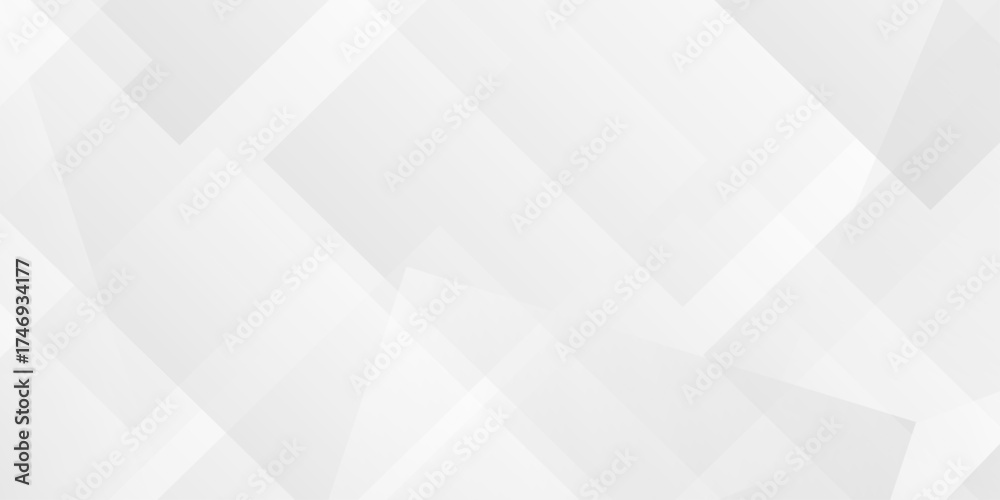 Poster abstract tech gradient white, gray creative triangle geometric technology space rectangle randomly a