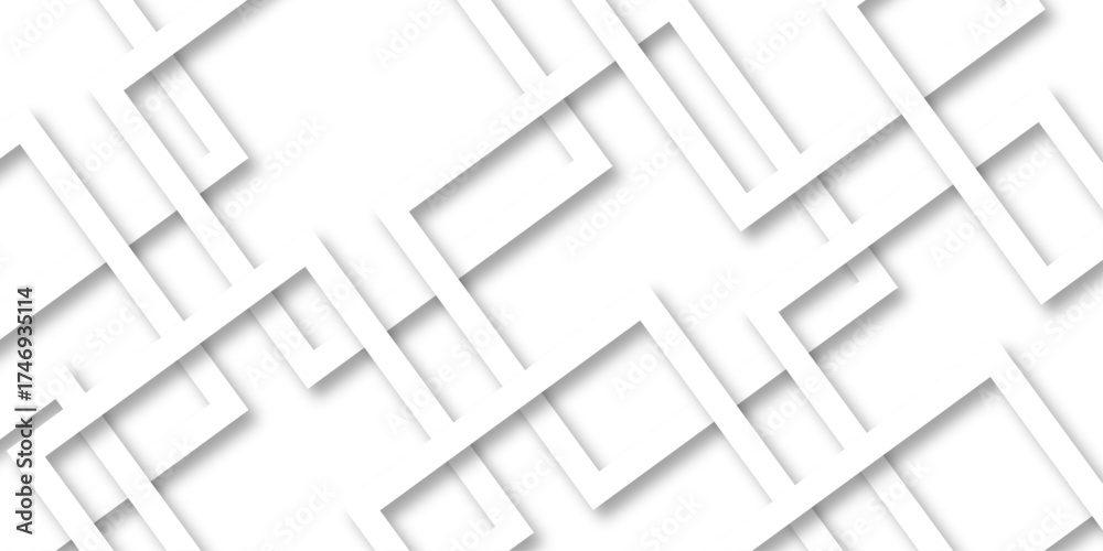 Poster abstract tech gradient white, gray creative triangle geometric technology space rectangle randomly a