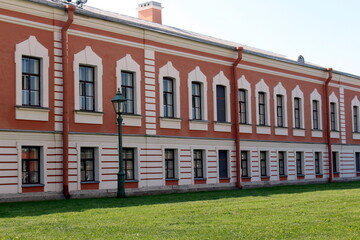  An old two-story building after renovation.