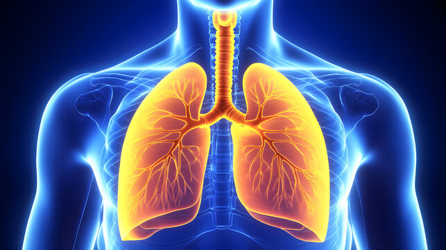 pulmones de humano anatom&iacute;a ciencia enfermedades
