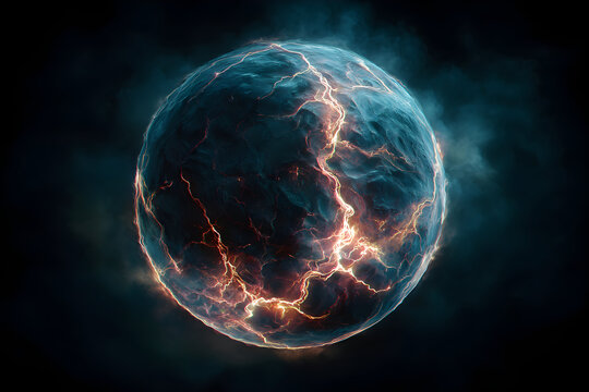 planet earth in space