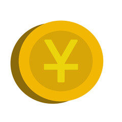 Obraz premium yen sign icon