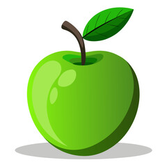 Green Apple Vector