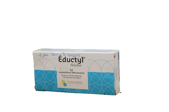 Suppositoires effervescents Eductyl