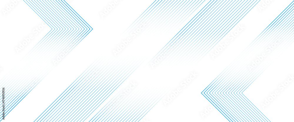 Wall mural vector modern graphic design element dynamic lines geometric technology background