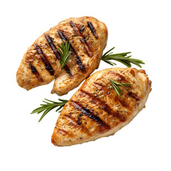 Succulent Grilled Chicken Breasts Perfectly Seasoned - Delicious Culinary Image