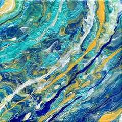 Ocean's Embrace Fluidity