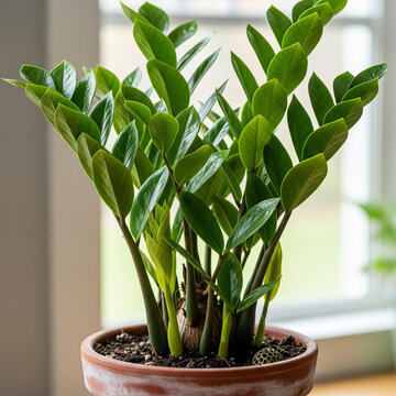 Zamia zamifolia ornamental plant