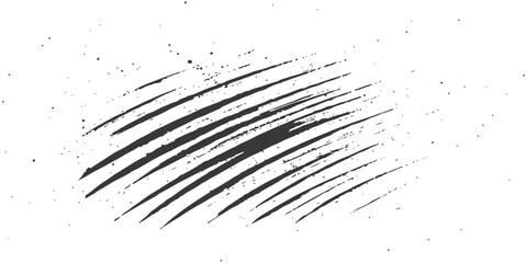 Black grunge ink splat pattern vector illustration, paint and liquid texture splash design element