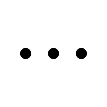 Ellipsis / More Options Icon